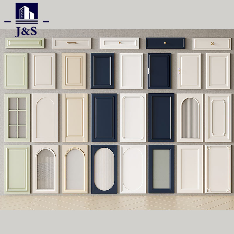 گرم، شہوت انگیز فروخت Lacquer Vinyl Pvc Melamine PET دروازے کے باورچی خانے